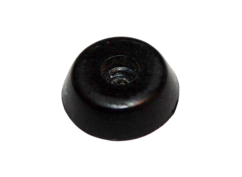 Rubber foot, 5/8-inch tall