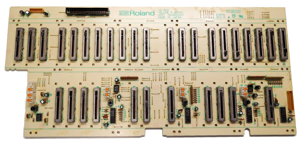 Panel board (Volume R board), Roland