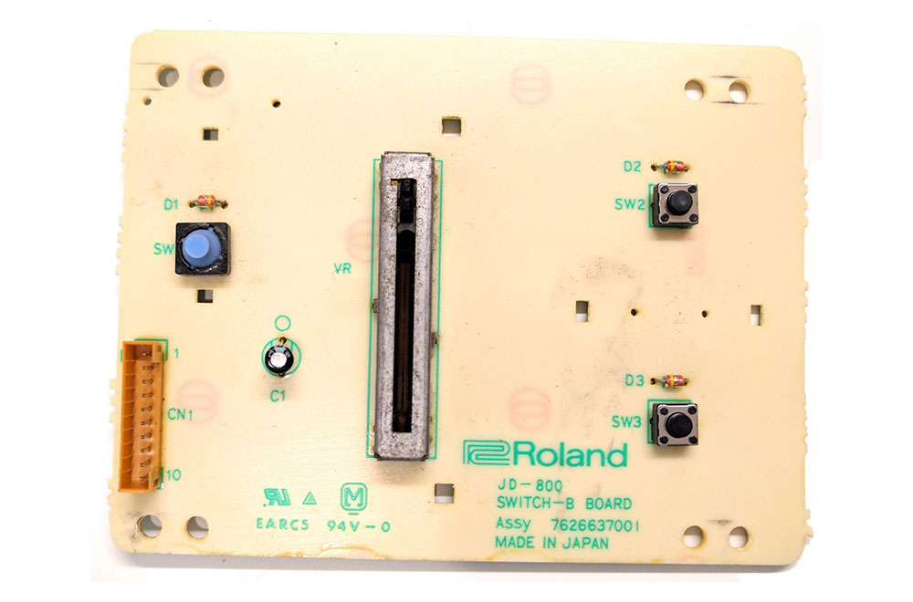 Panel board (Switch B board), Roland