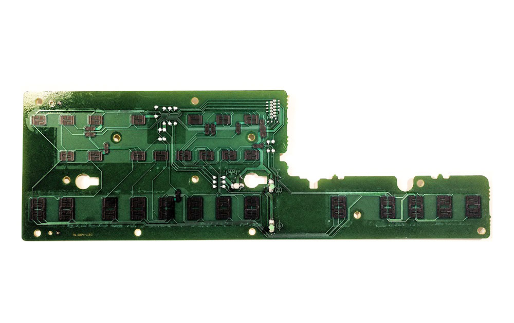 Panel board, left, Yamaha DGX-640