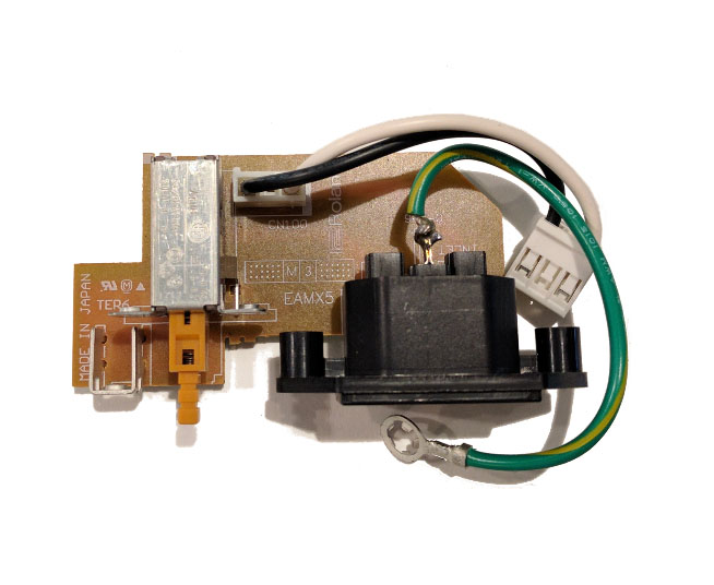 Power inlet/switch assembly, Roland