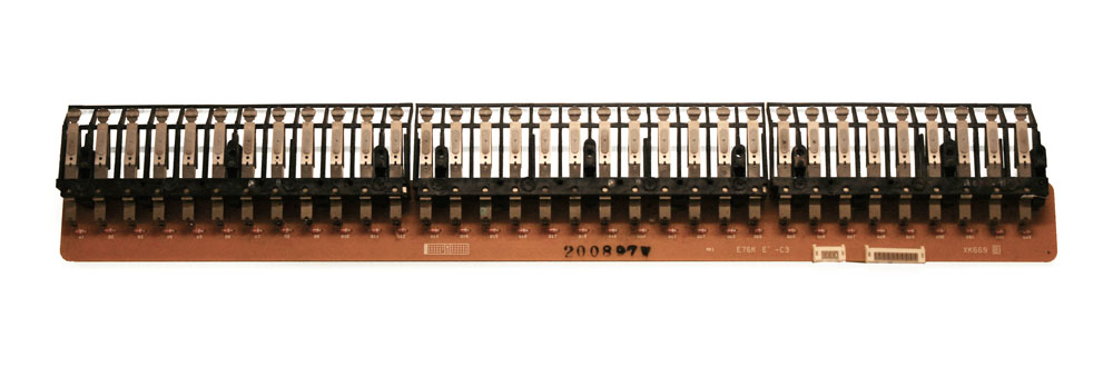 Key contact board, 33-note (Low)