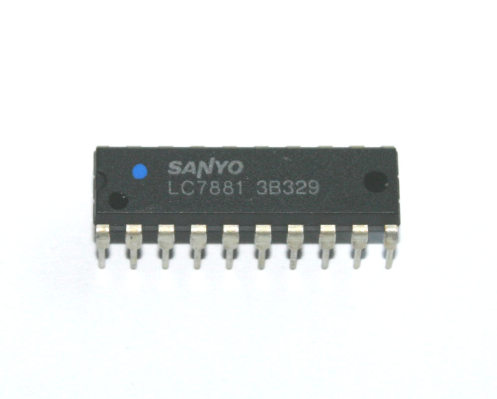 IC, LC7881 DAC chip