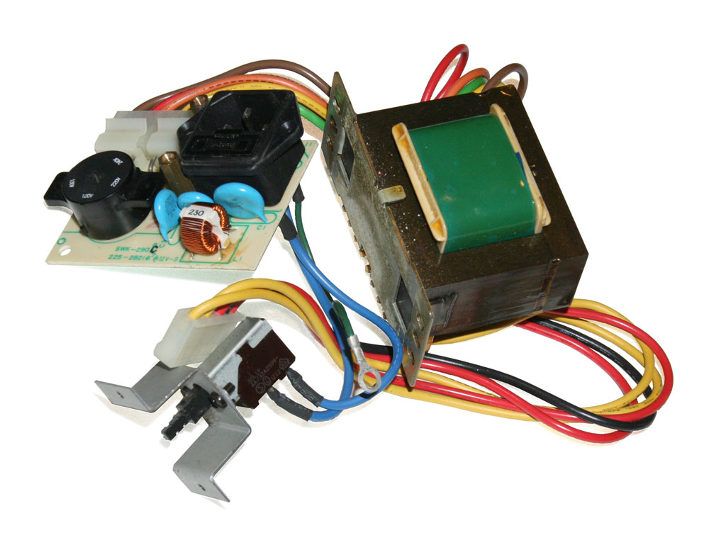 Power inlet/transformer assembly, Hammond