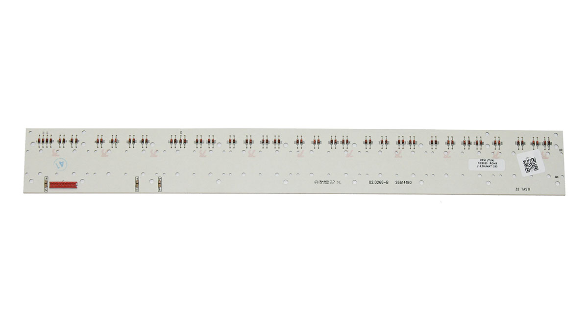 Key contact board, 32-note