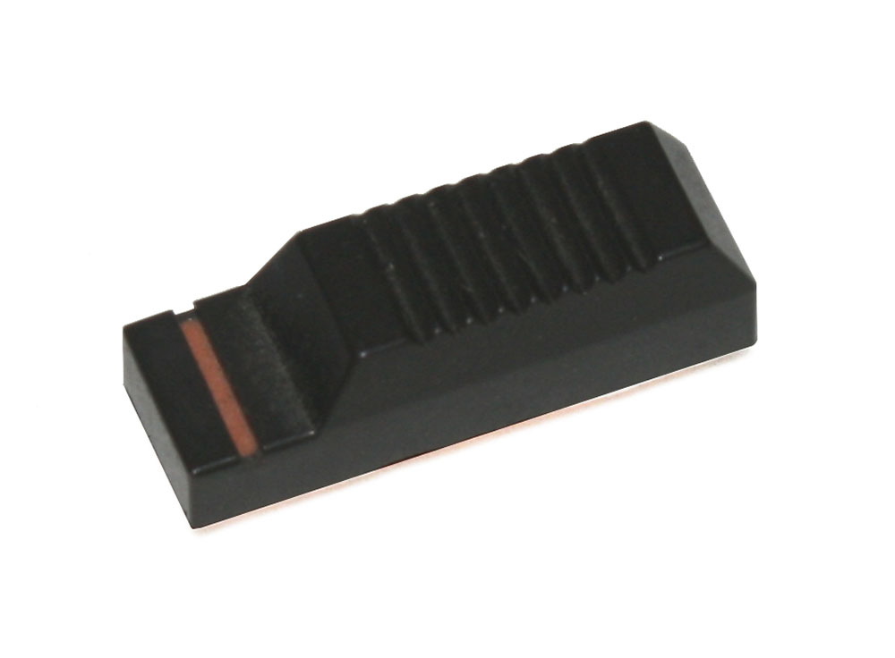Slider knob, brown indicator, Casio