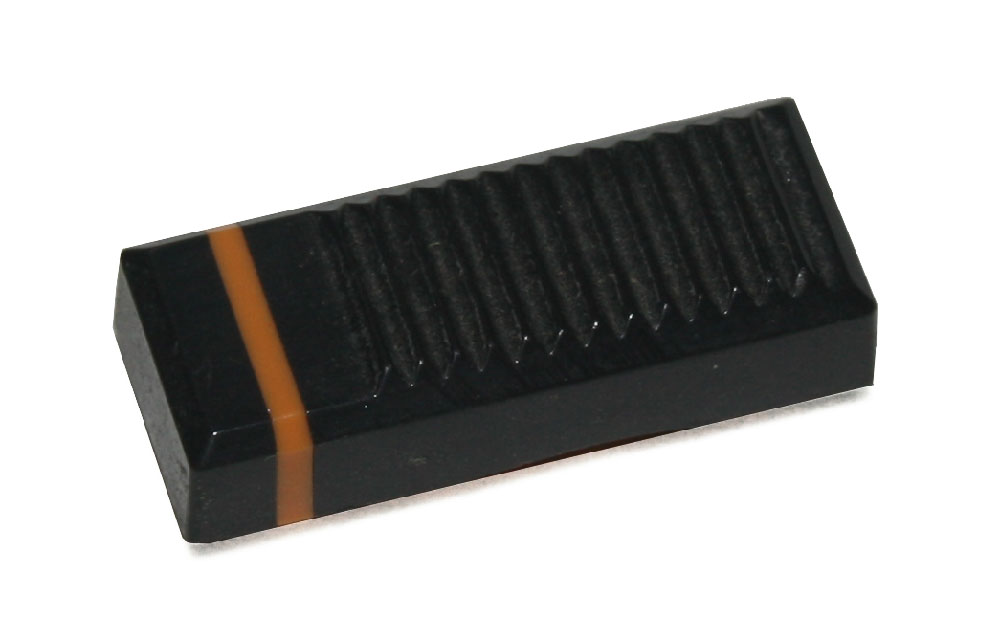 Slider knob, orange indicator, Casio