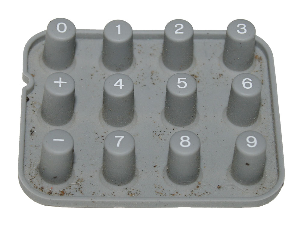 Button set, numbers, Yamaha