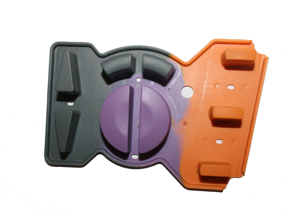 Button set, black, orange, and purple, Casio