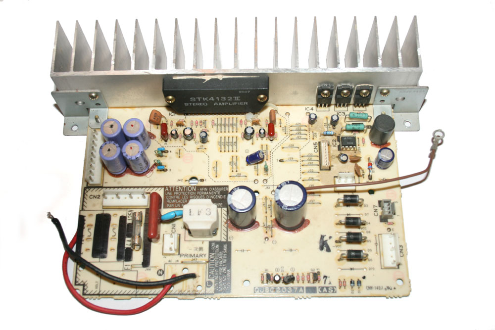 Power supply board, Technics