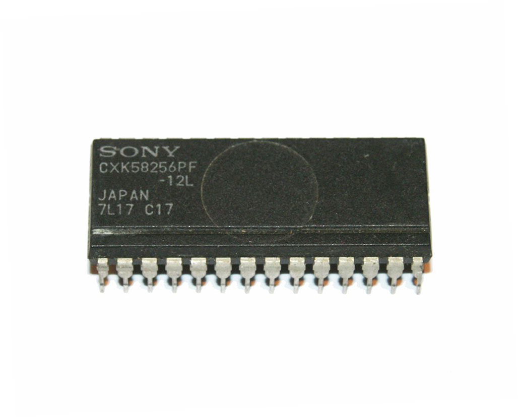 IC, CXK58256PF-12L CMOS RAM