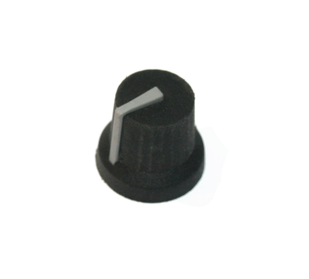 Knob, rotary with gray indicator