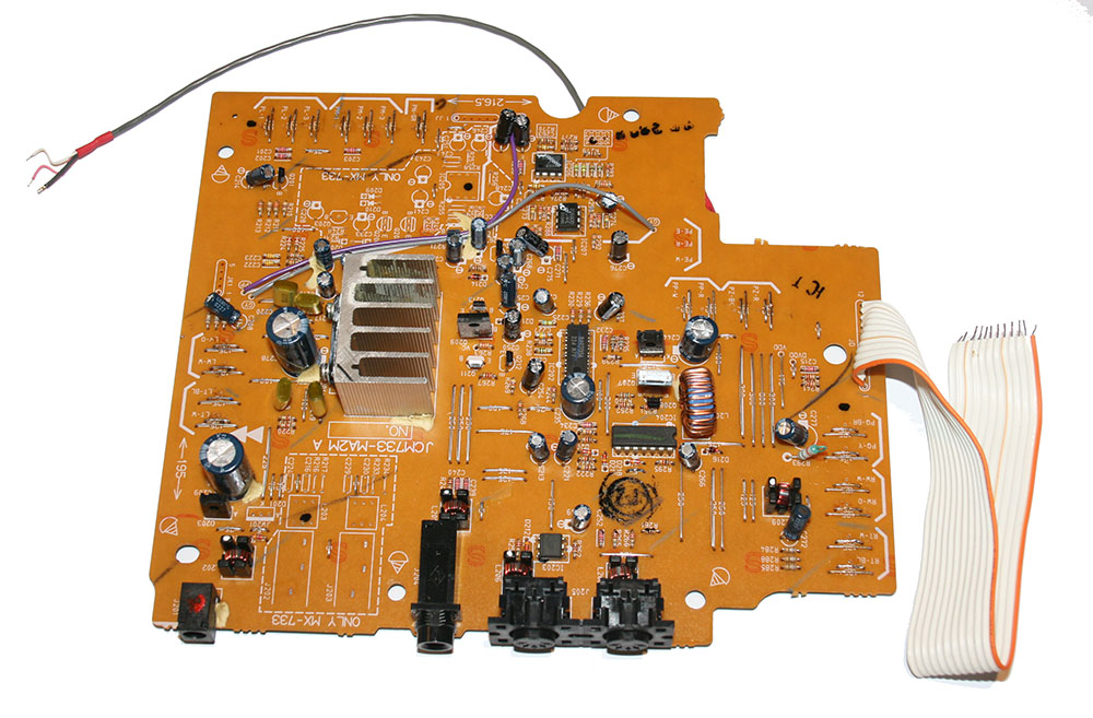 Power supply board, Casio WK