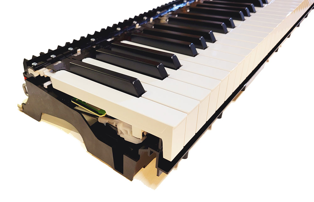 Keybed assembly, Yamaha 88-note