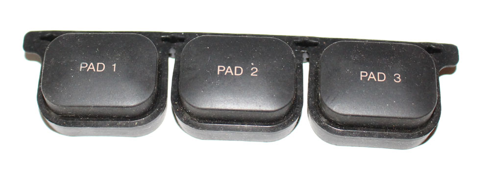 Button set, Pad 1, 2, 3, Technics
