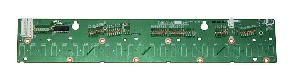 Key contact board, 24-note, MKB1, Technics