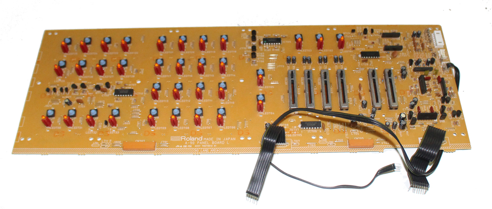 Panel board, left, Roland A-90