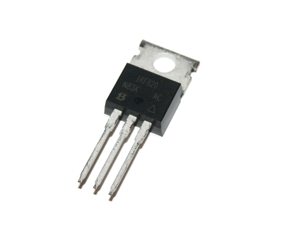 Transistor, IRF820 (2SK1153) MOSFET