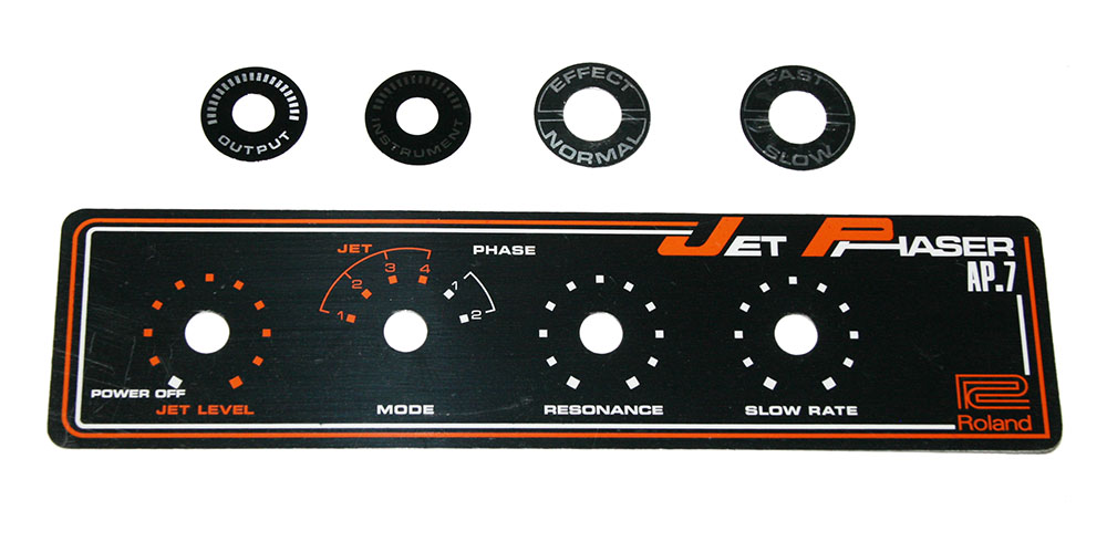 Panel inlays, Roland AP-7 Jet Phaser