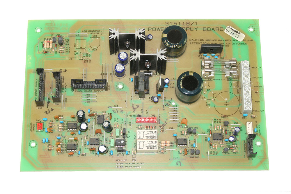 Power supply board, GEM