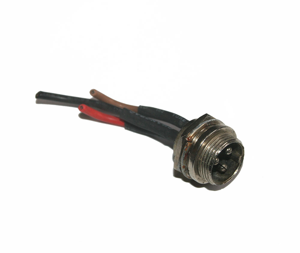 Power connector, 3-pin