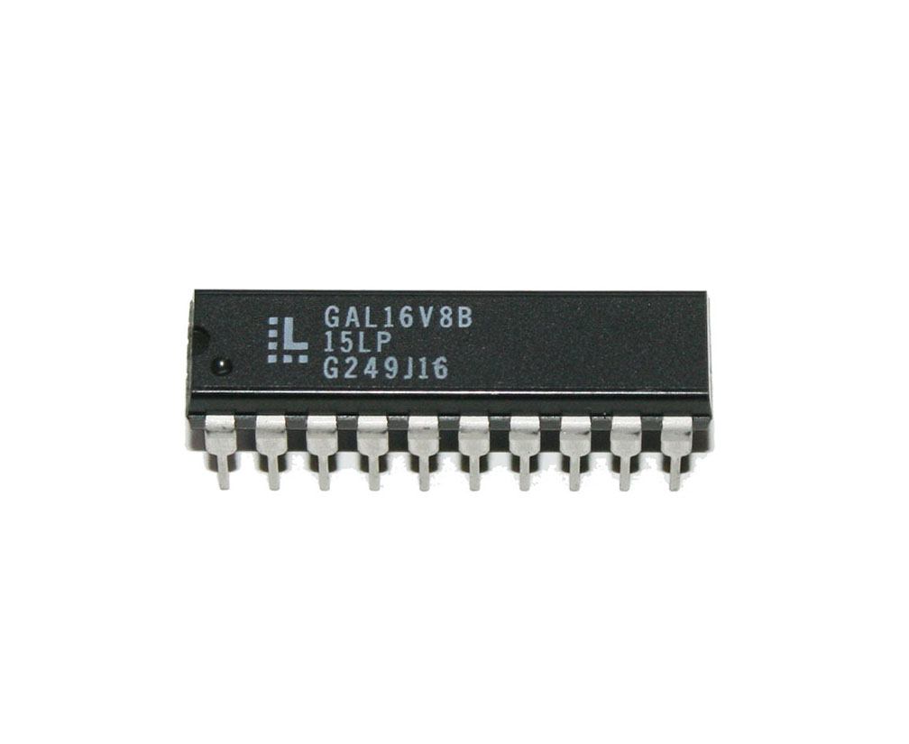 IC, GAL16V8D-15LP programmable logic device - Syntaur