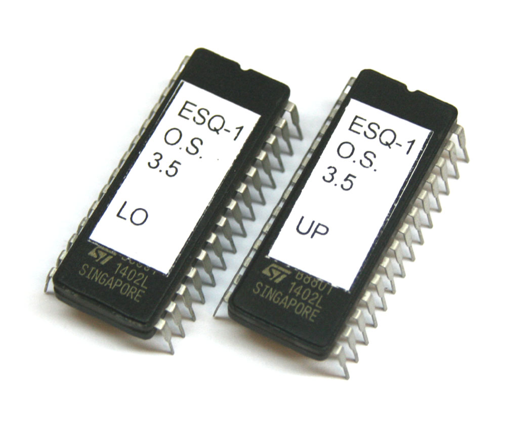EPROM chip set, Ensoniq ESQ-1 OS 3.5 