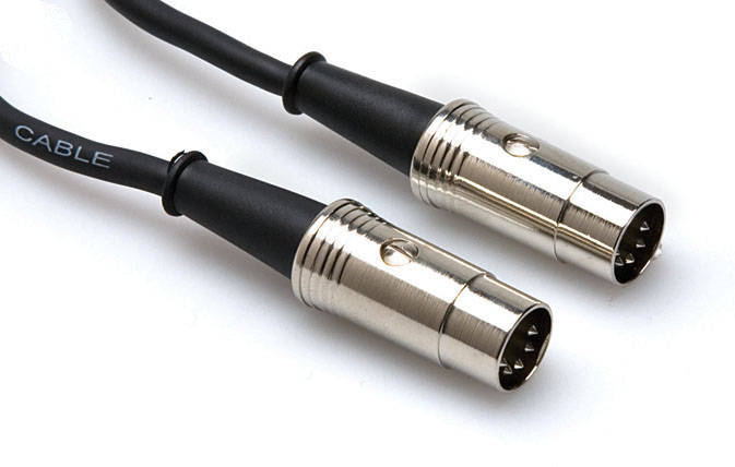 MIDI cable, 5-pin DIN, 5-foot