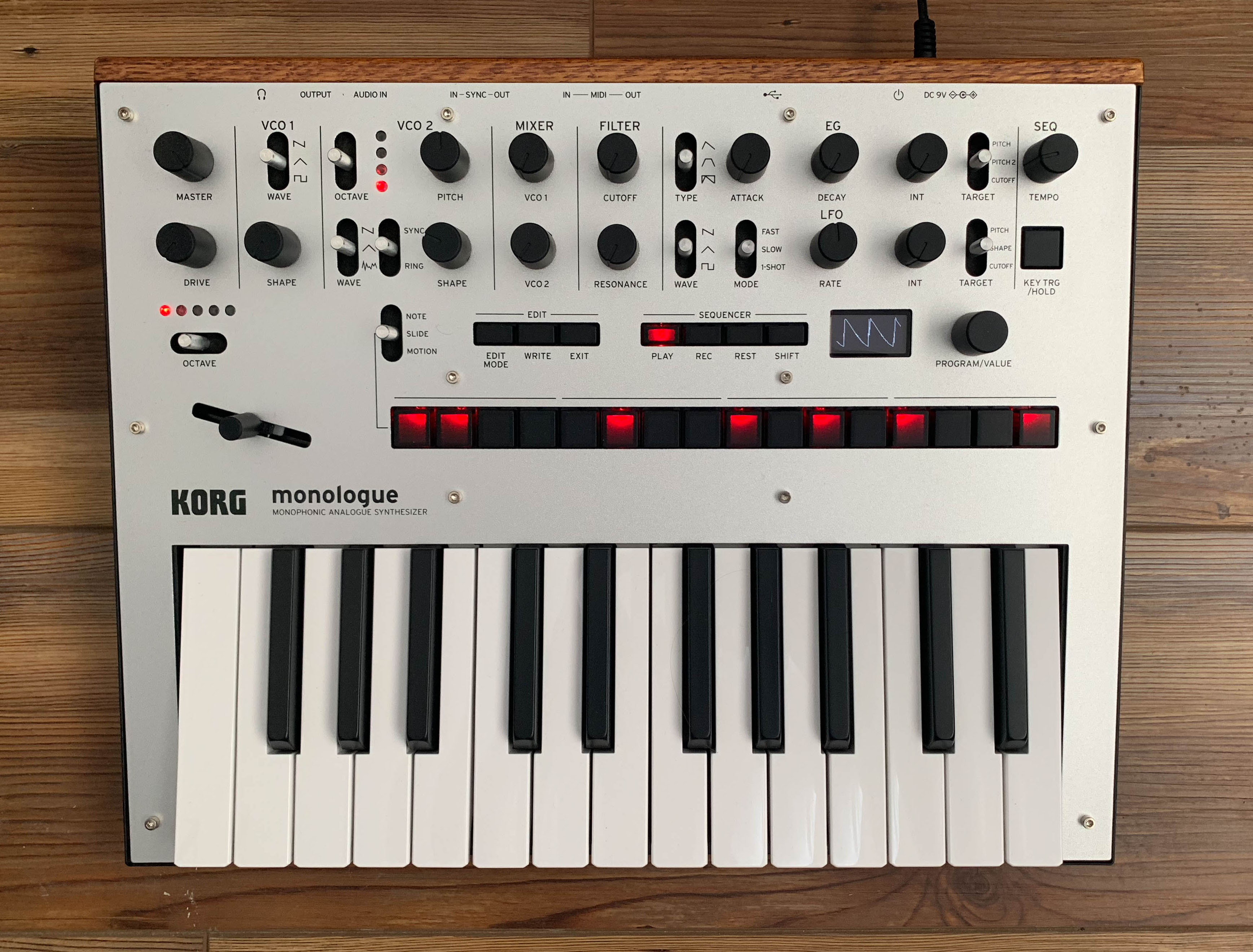 Korg Monologue Silver Syntaur