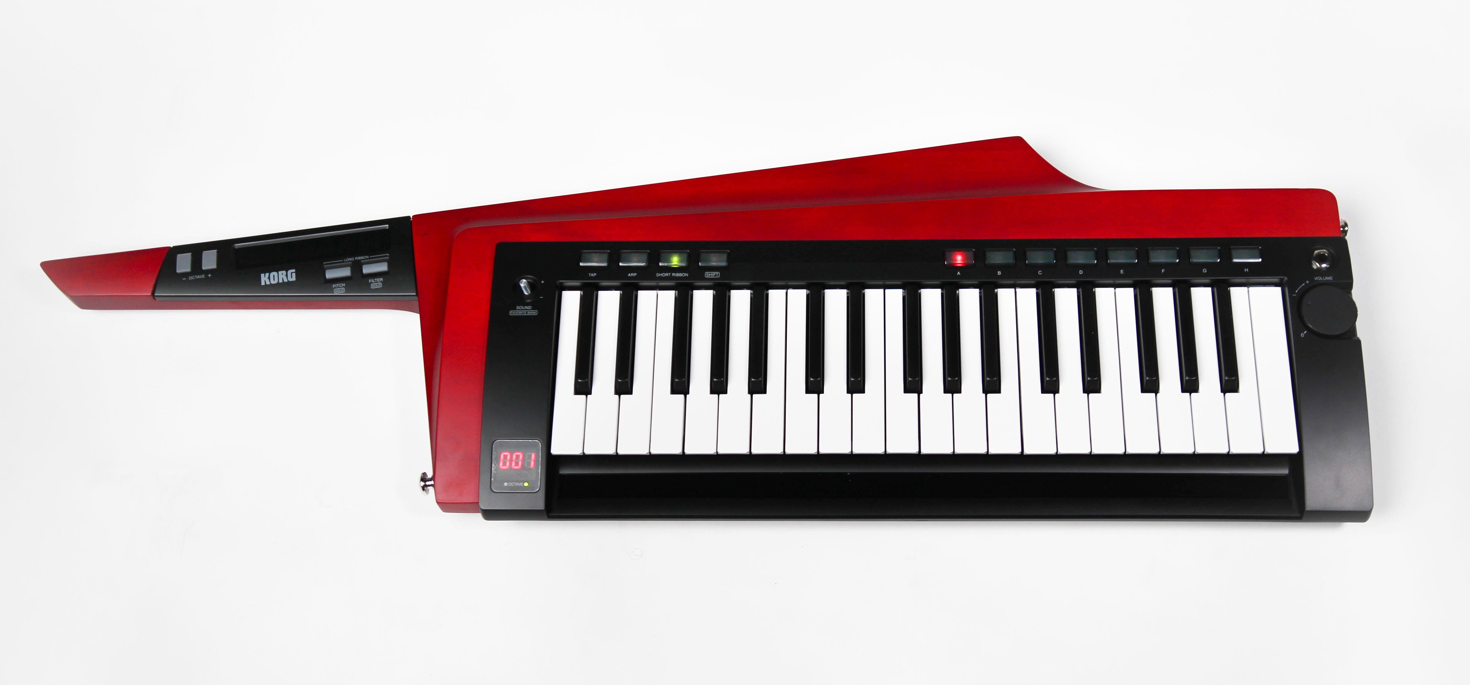 Korg RK-100S 2, Red - Syntaur