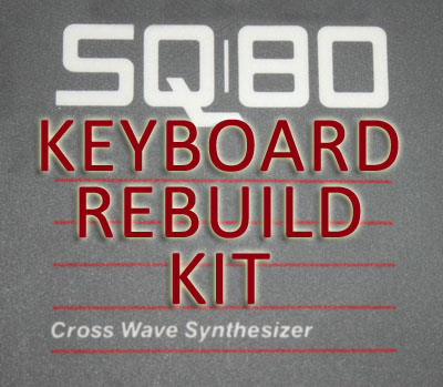 Keyboard Rebuild Kit, SQ-80 