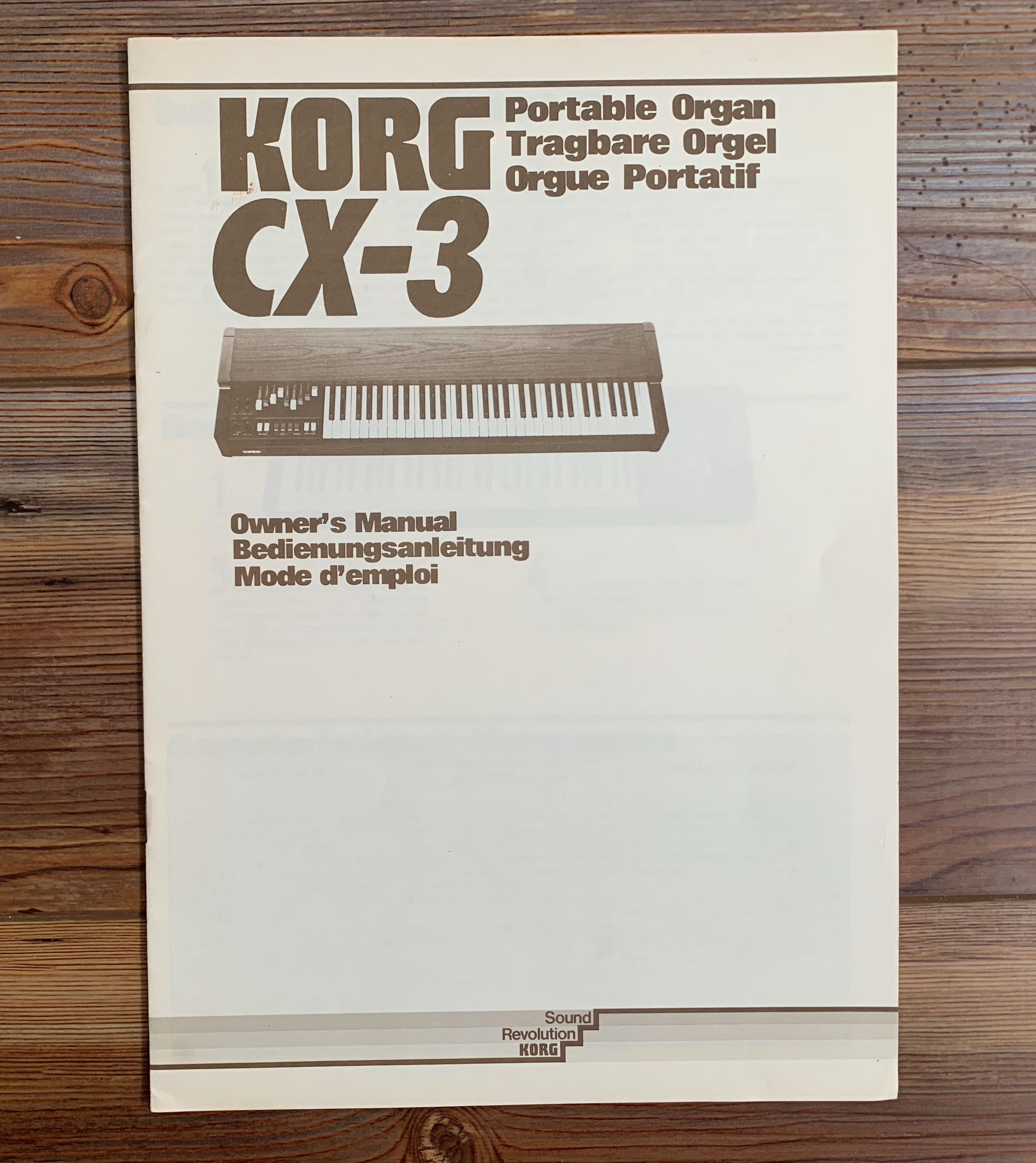 Korg CX-3 (Early)