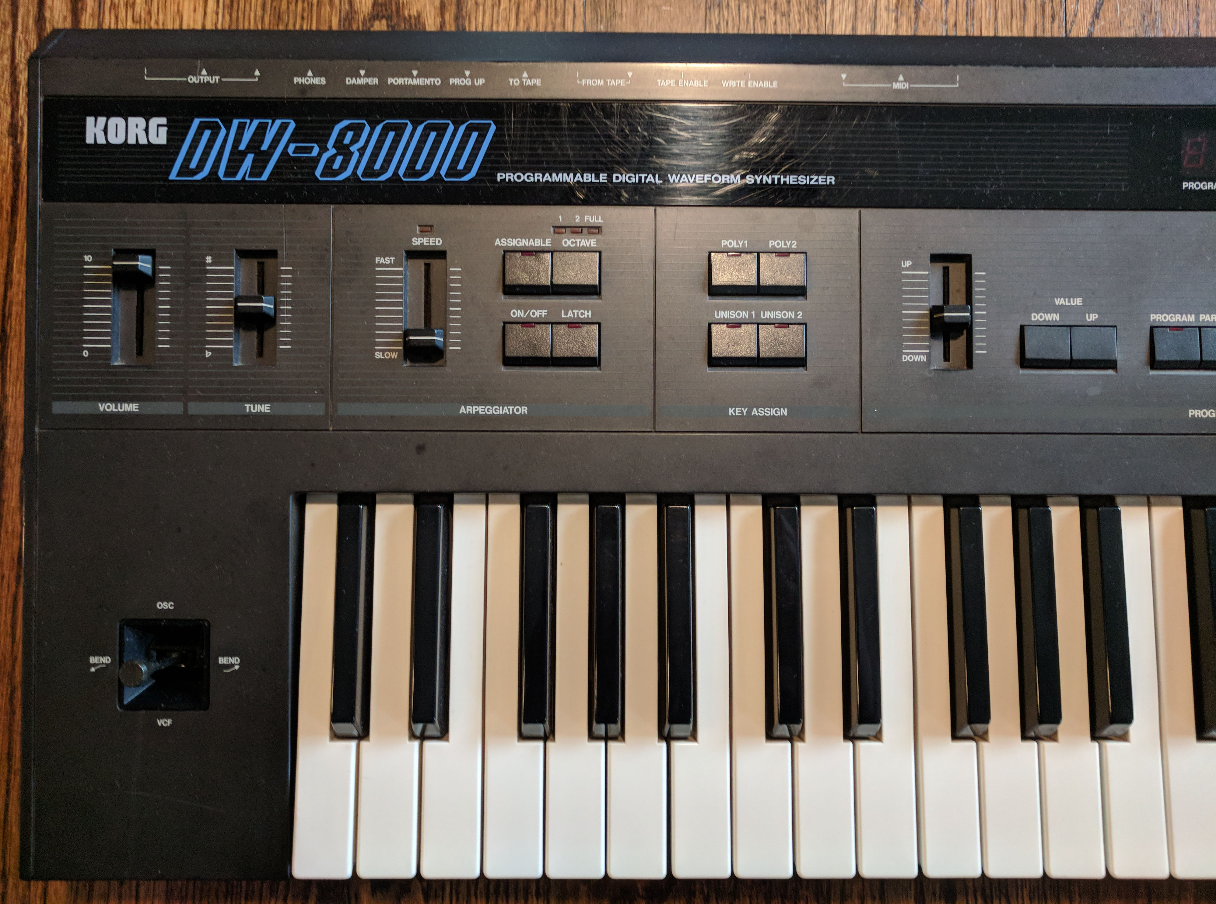 Korg DW-8000 Photo Gallery - Syntaur