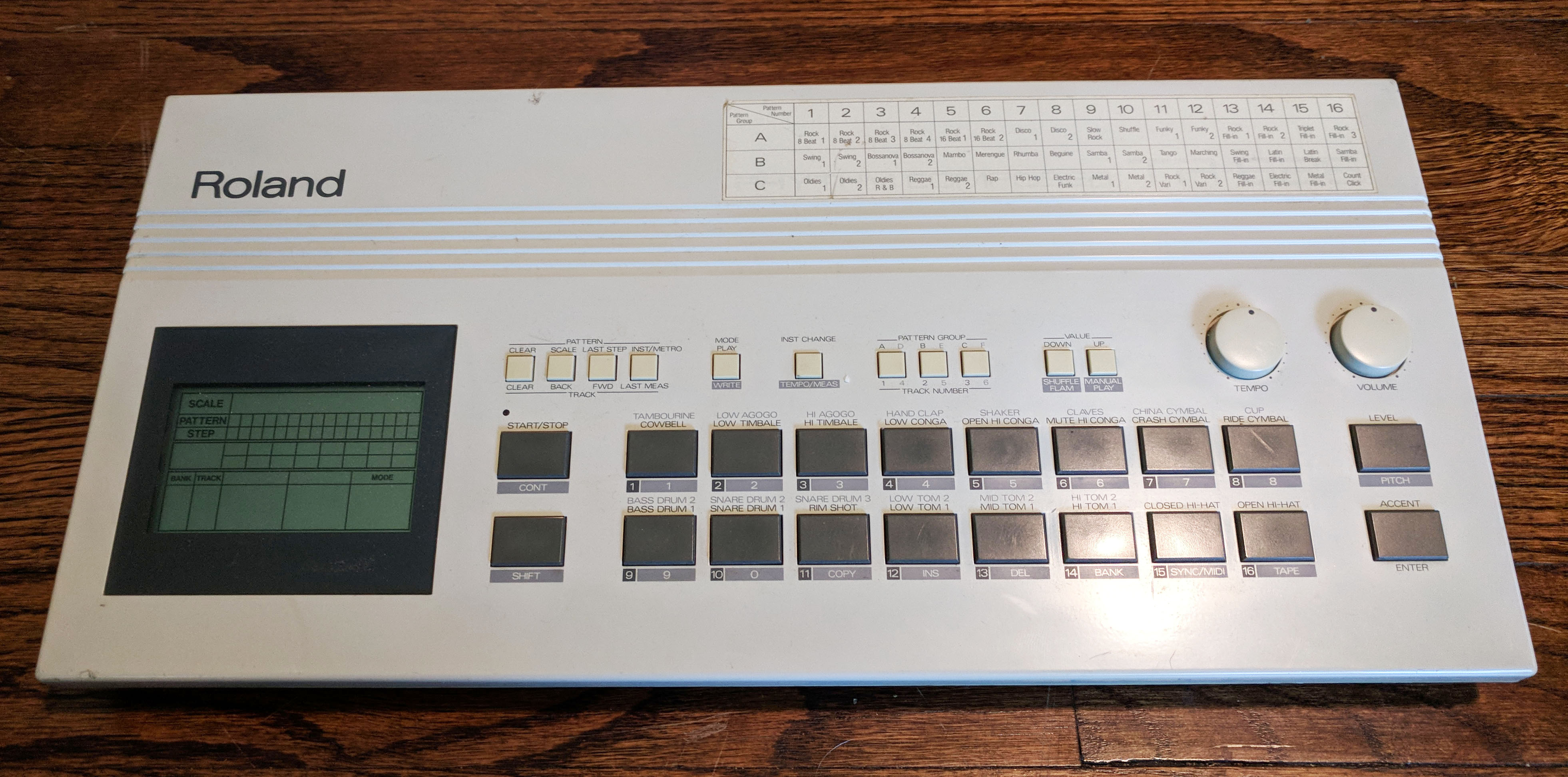 Roland TR-626 photo gallery - Syntaur