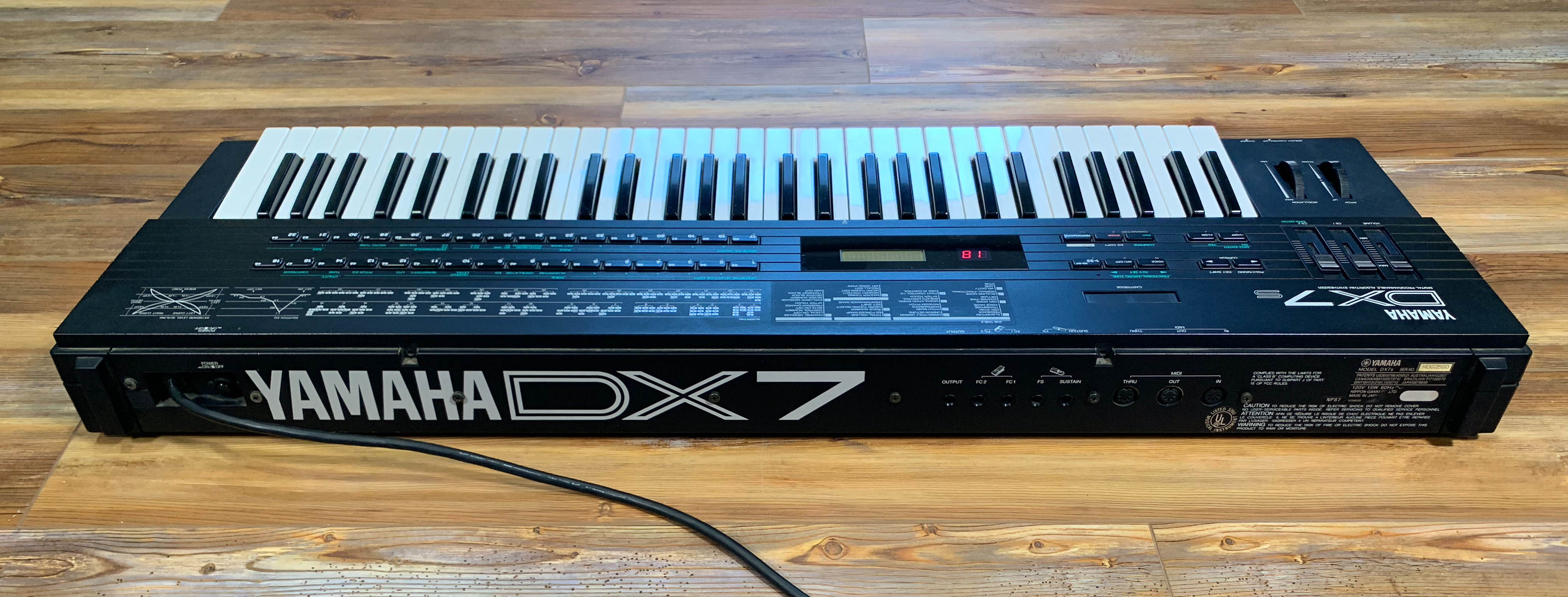 Yamaha DX7S photo gallery - Syntaur