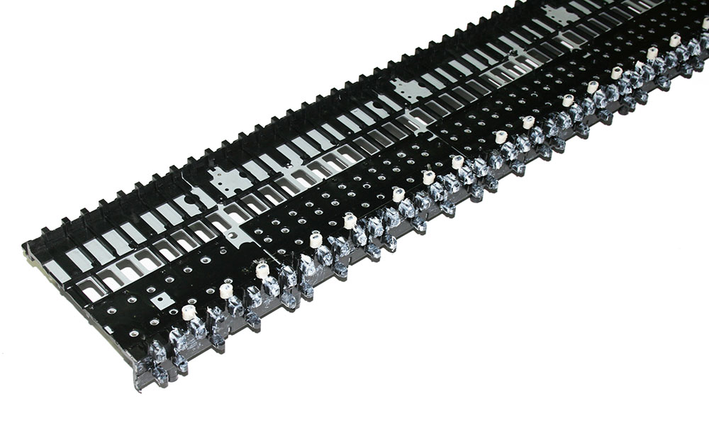 Keybed chassis, 76-note