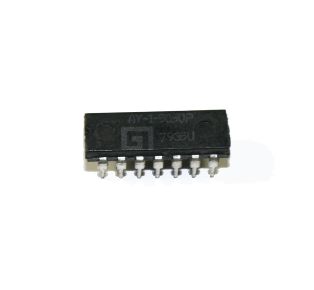 IC, AY-1-5050 frequency divider