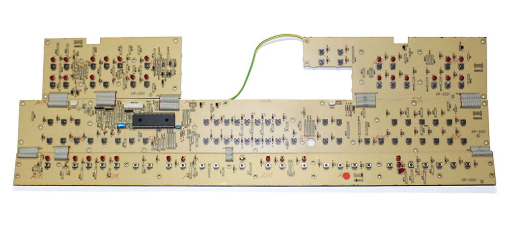 Panel boards assembly, Korg iS50