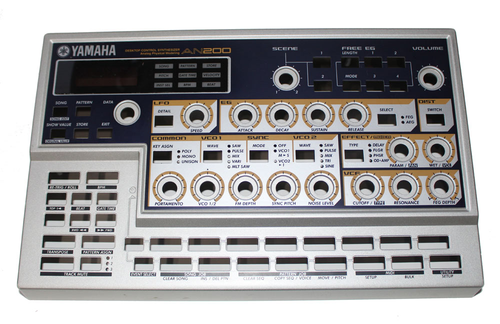 Front panel, Yamaha AN200