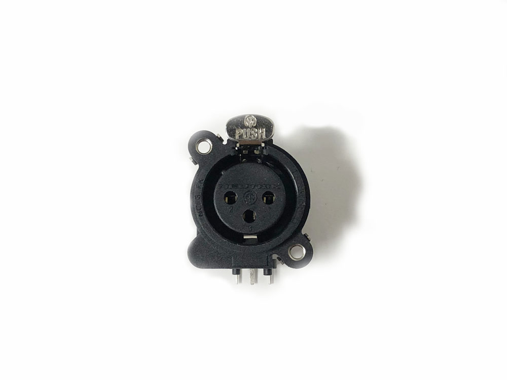 XLR connector, female