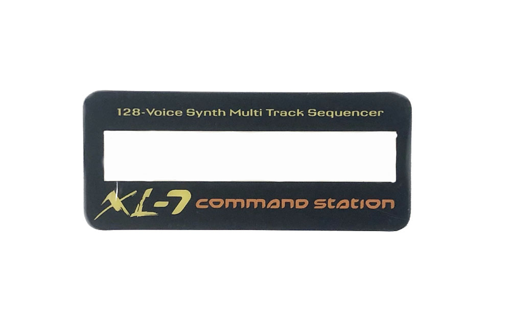Display cover, XL-7 Command Station