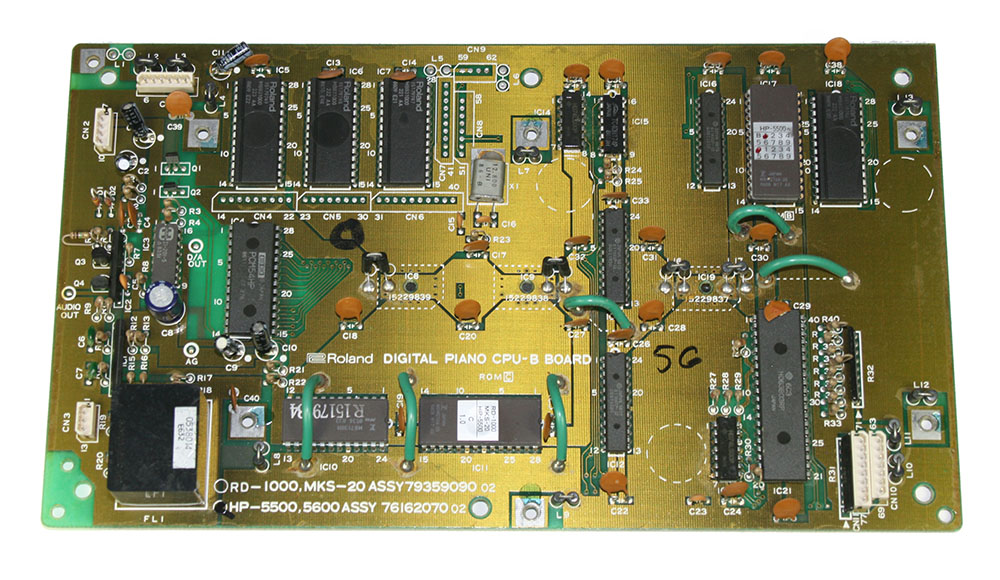 CPU-B board, Roland HP-5500/5600
