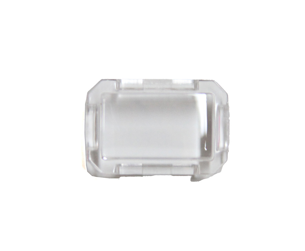 Button, clear, 15x9mm, Roland