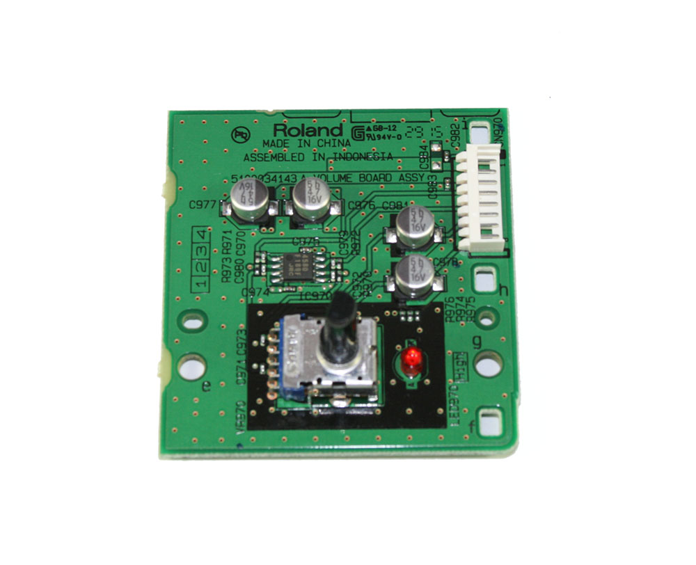 Volume board, Roland RD800 Syntaur