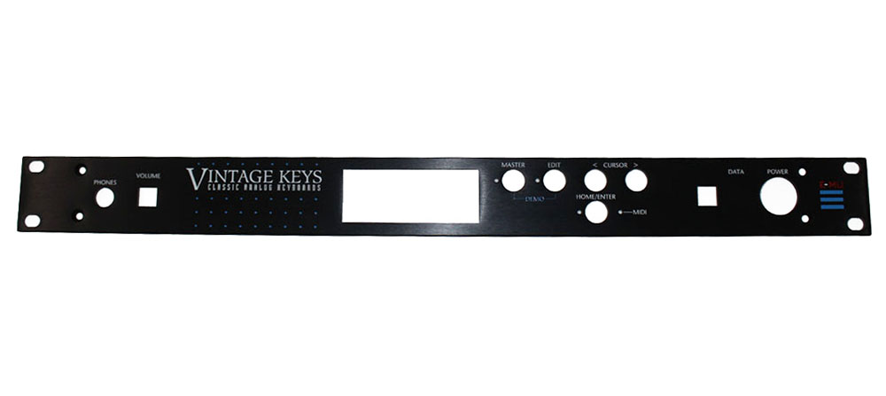 Face plate, E-mu Vintage Keys