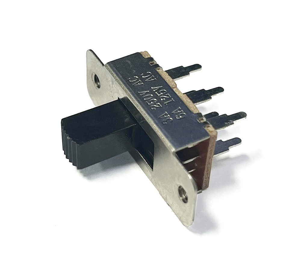 Slide switch, 2-position