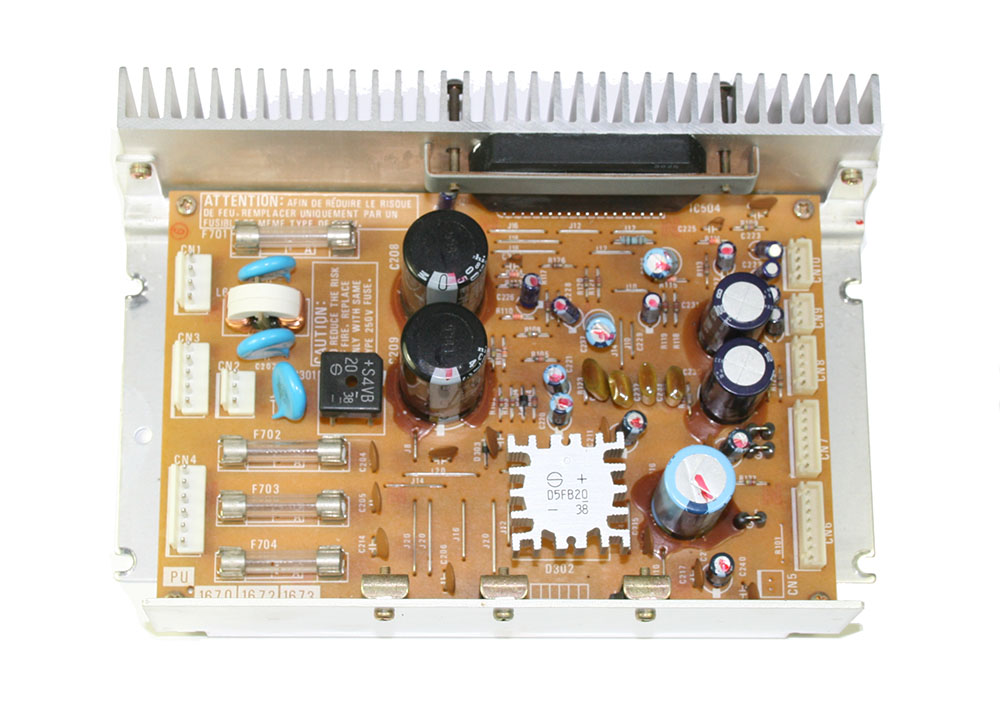 Power supply board, Yamaha