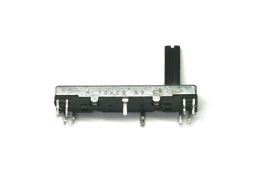 Slide potentiometer, 10KBx2, 30mm