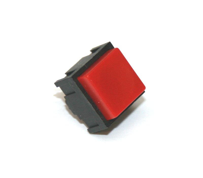 Pushbutton switch, red