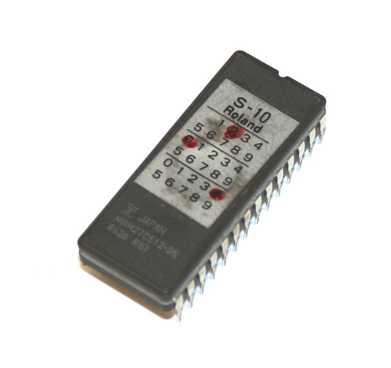 EPROM chip, Roland S-10